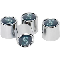 WinCraft Seattle Mariners 4-Pack Valve Stem Covers