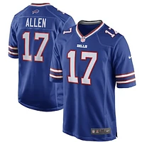 Men's Nike Josh Allen Royal Buffalo Bills Game Player Jersey