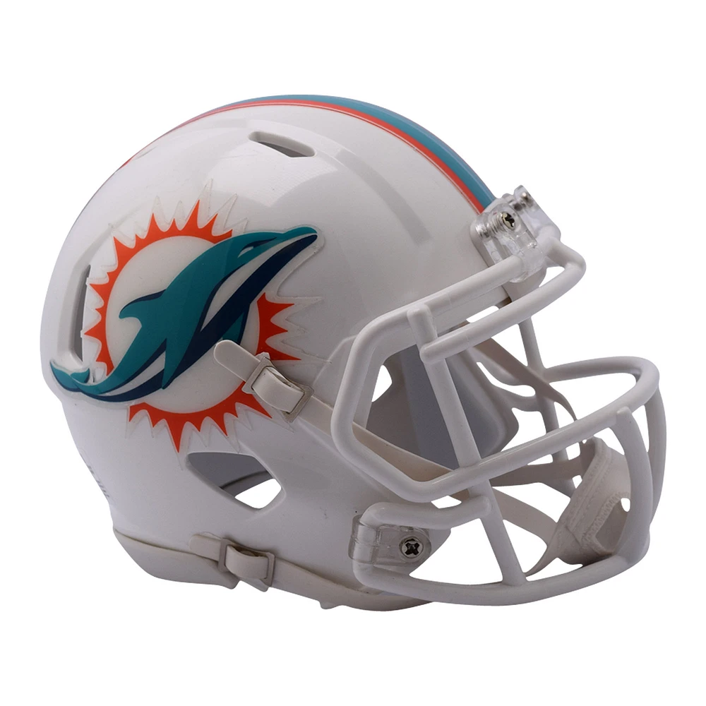 Riddell Miami Dolphins Revolution Speed Mini Football Helmet