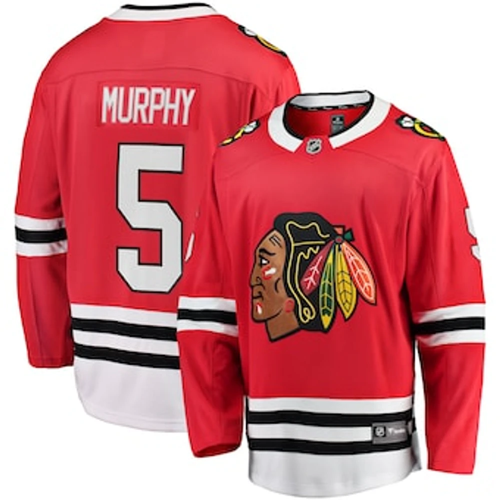 Youth Fanatics Connor Murphy Red Chicago Blackhawks Breakaway Player Jersey