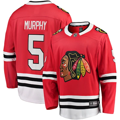 Youth Fanatics Connor Murphy Red Chicago Blackhawks Breakaway Player Jersey