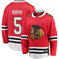 Youth Fanatics Connor Murphy Red Chicago Blackhawks Breakaway Player Jersey