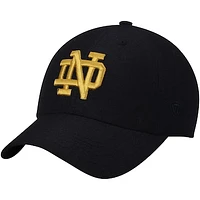 Men's Top of the World Navy Notre Dame Fighting Irish Staple Adjustable Hat