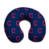 Blue Cleveland Indians Memory Foam Travel Pillow