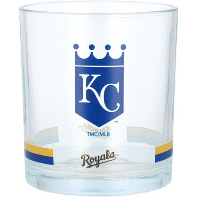 Kansas City Royals Banded Rocks Glass