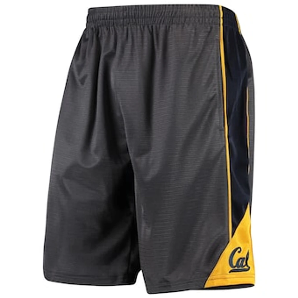 Men's Colosseum Charcoal Cal Bears Turnover Shorts