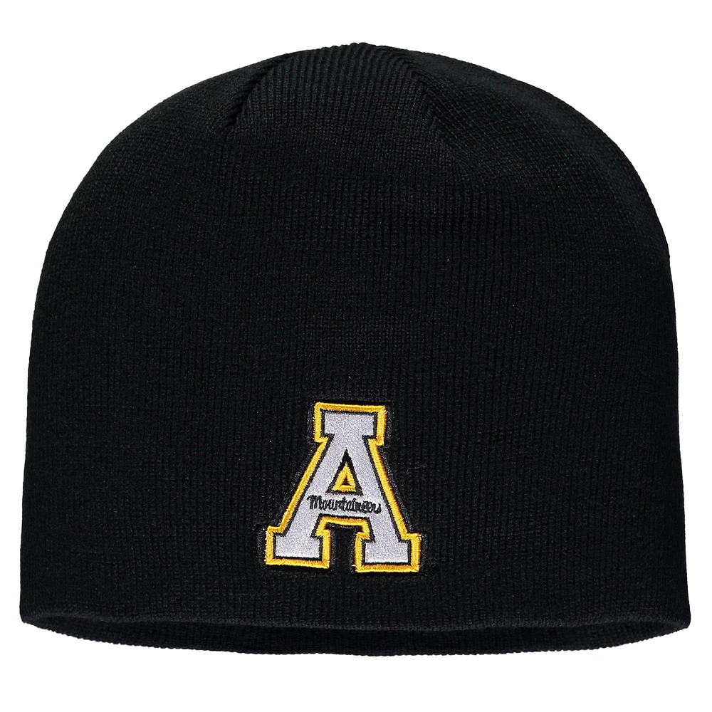 Men's Top of the World Black Appalachian State Mountaineers EZDOZIT Knit Beanie