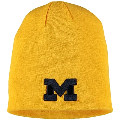 Men's Top of the World Maize Michigan Wolverines EZDOZIT Knit Beanie