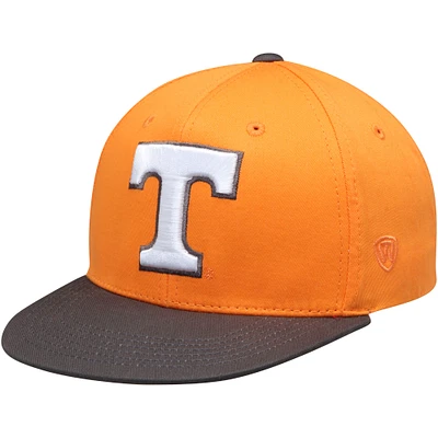 Youth Top of the World Tennessee Orange Tennessee Volunteers Maverick Snapback Adjustable Hat