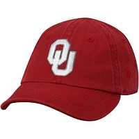 Infant Top of the World Crimson Oklahoma Sooners Mini Me Adjustable Hat