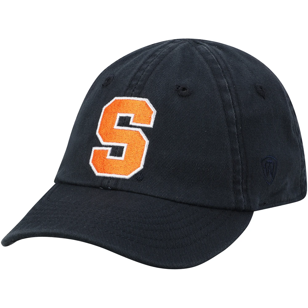 Infant Top of the World Navy Syracuse Orange Mini Me Adjustable Hat