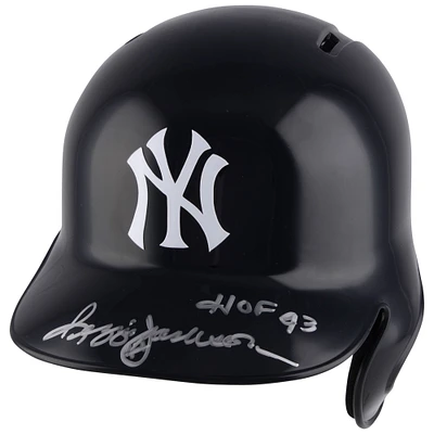 Reggie Jackson New York Yankees Autographed Replica Batting Helmet with "HOF 93" Inscription