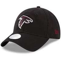 Women's New Era Black Atlanta Falcons Core Classic Primary 9TWENTY Adjustable Hat