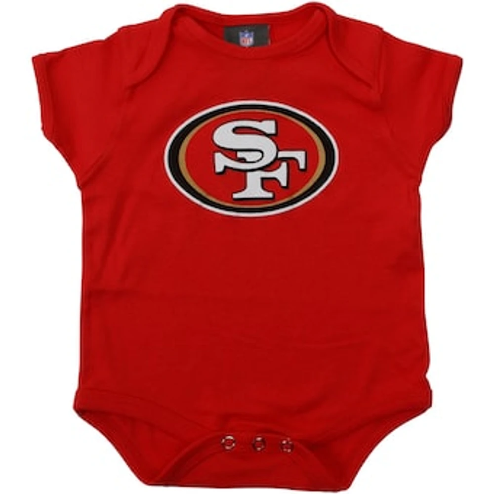 Newborn & Infant Scarlet San Francisco 49ers Primary Logo - Bodysuit