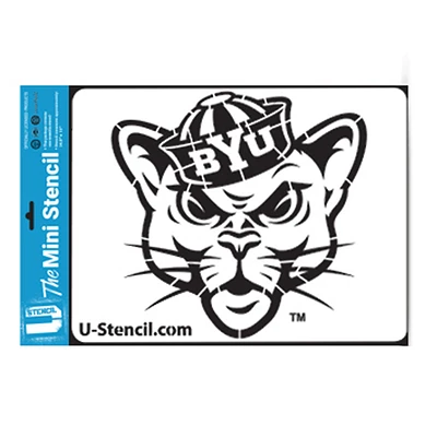 Brigham Young Cougars 11" x 14.5" Alternate Mini Stencil Kit