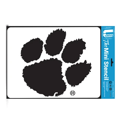 Clemson Tigers 11" x 14.5" Mini Stencil Kit