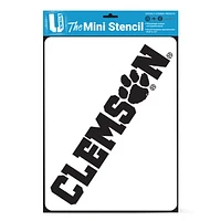 Clemson Tigers 11" x 14.5" Team Mini Stencil Kit