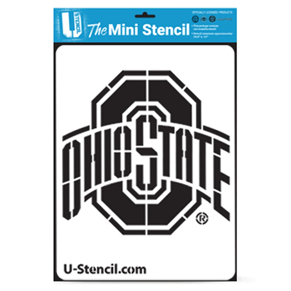 Ohio State University Buckeyes 11" x 14.5" Mini Stencil Kit