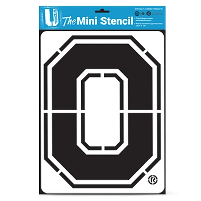 Ohio State University Buckeyes 11" x 14.5" Team Mini Stencil Kit