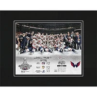 Washington Capitals 2018 Stanley Cup Champions 8" x 10" Matted Photo