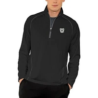 Men's Black Butler Bulldogs Vansport Performance Quarter-Zip Pullover Jacket
