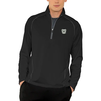 Men's Black Butler Bulldogs Vansport Performance Quarter-Zip Pullover Jacket