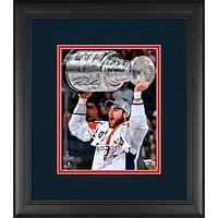 Tom Wilson Washington Capitals 2018 Stanley Cup Champions Framed Autographed 8" x 10" Raising Cup Photograph