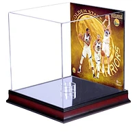 Kevin Durant Stephen Curry & Klay Thompson Golden State Warriors Mahogany 2018 NBA Finals Champions Basketball Display Case