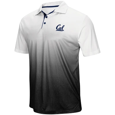 Men's Colosseum Gray Cal Bears Magic Team Logo Polo