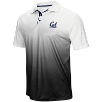 Men's Colosseum Gray Cal Bears Magic Team Logo Polo