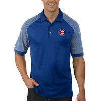 Men's Antigua Royal/White Chicago Cubs Engage Polo