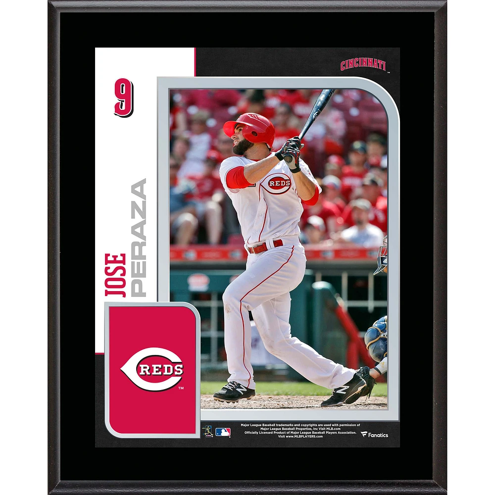 Jose Peraza Cincinnati Reds 10.5'' x 13'' Sublimated Player Plaque
