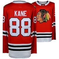 Patrick Kane Chicago Blackhawks Autographed Red Fanatics Breakaway Jersey