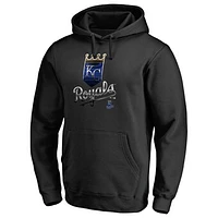 Men's Black Kansas City Royals Midnight Mascot Pullover Hoodie