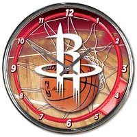 WinCraft Houston Rockets Chrome Wall Clock