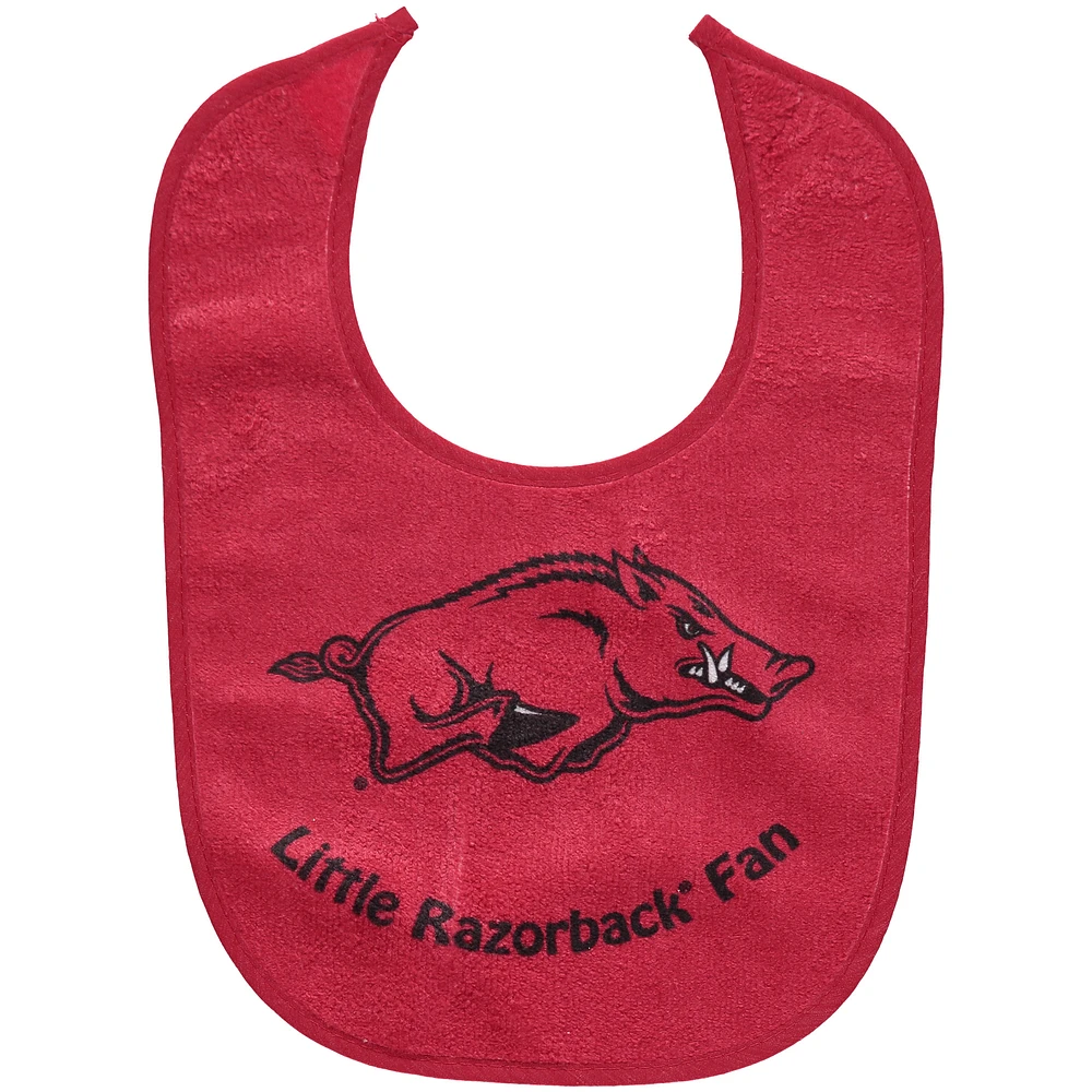 Infant WinCraft Arkansas Razorbacks Lil Fan All Pro Baby Bib