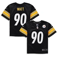 Preschool Nike T.J. Watt Black Pittsburgh Steelers Game Jersey