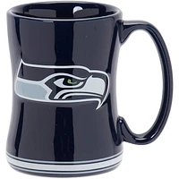 Seattle Seahawks 14oz. Team Logo Relief Mug