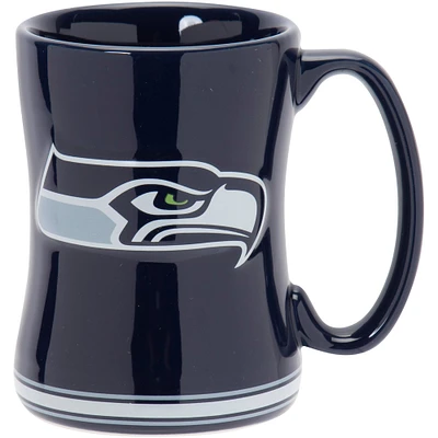 Seattle Seahawks 14oz. Team Logo Relief Mug