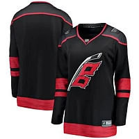 Women's Fanatics Black Carolina Hurricanes Home Breakaway Jersey