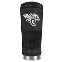 Black Jacksonville Jaguars 24oz Stealth Matte Tumbler