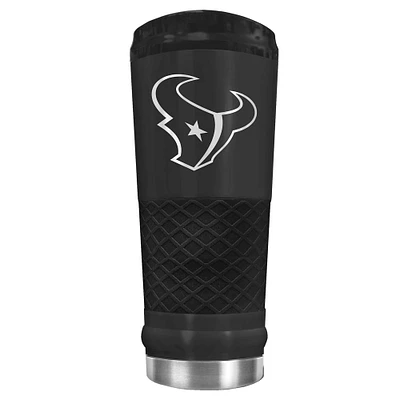 Black Houston Texans 24oz Stealth Matte Tumbler