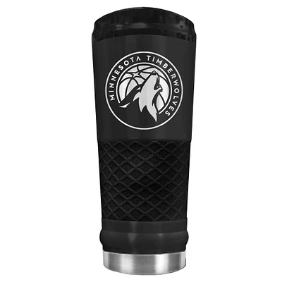 Black Minnesota Timberwolves Stealth Matte 24oz Tumbler