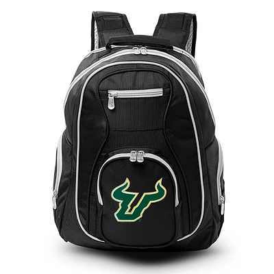 MOJO Black South Florida Bulls Trim Color Laptop Backpack