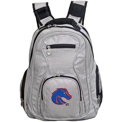 Gray Boise State Broncos Backpack Laptop