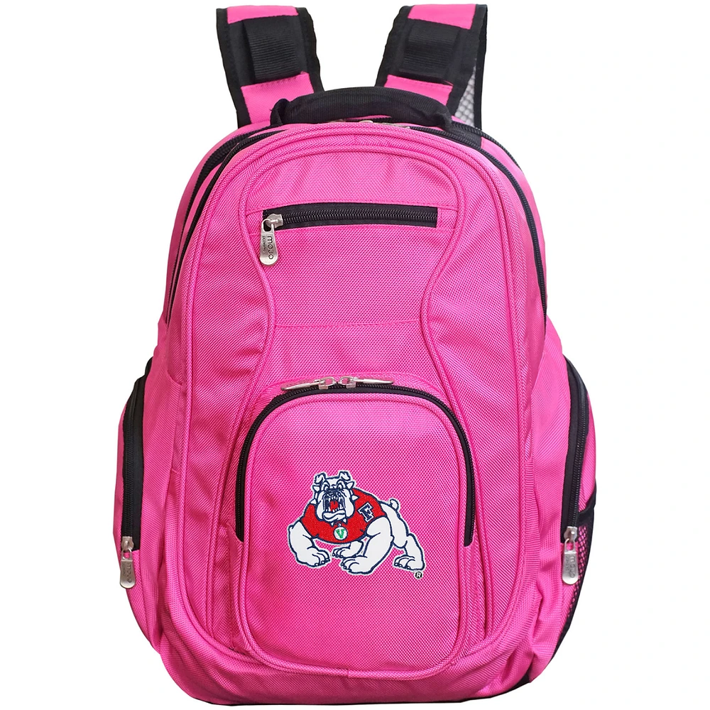 MOJO Pink Fresno State Bulldogs Backpack Laptop
