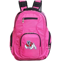 MOJO Pink Fresno State Bulldogs Backpack Laptop
