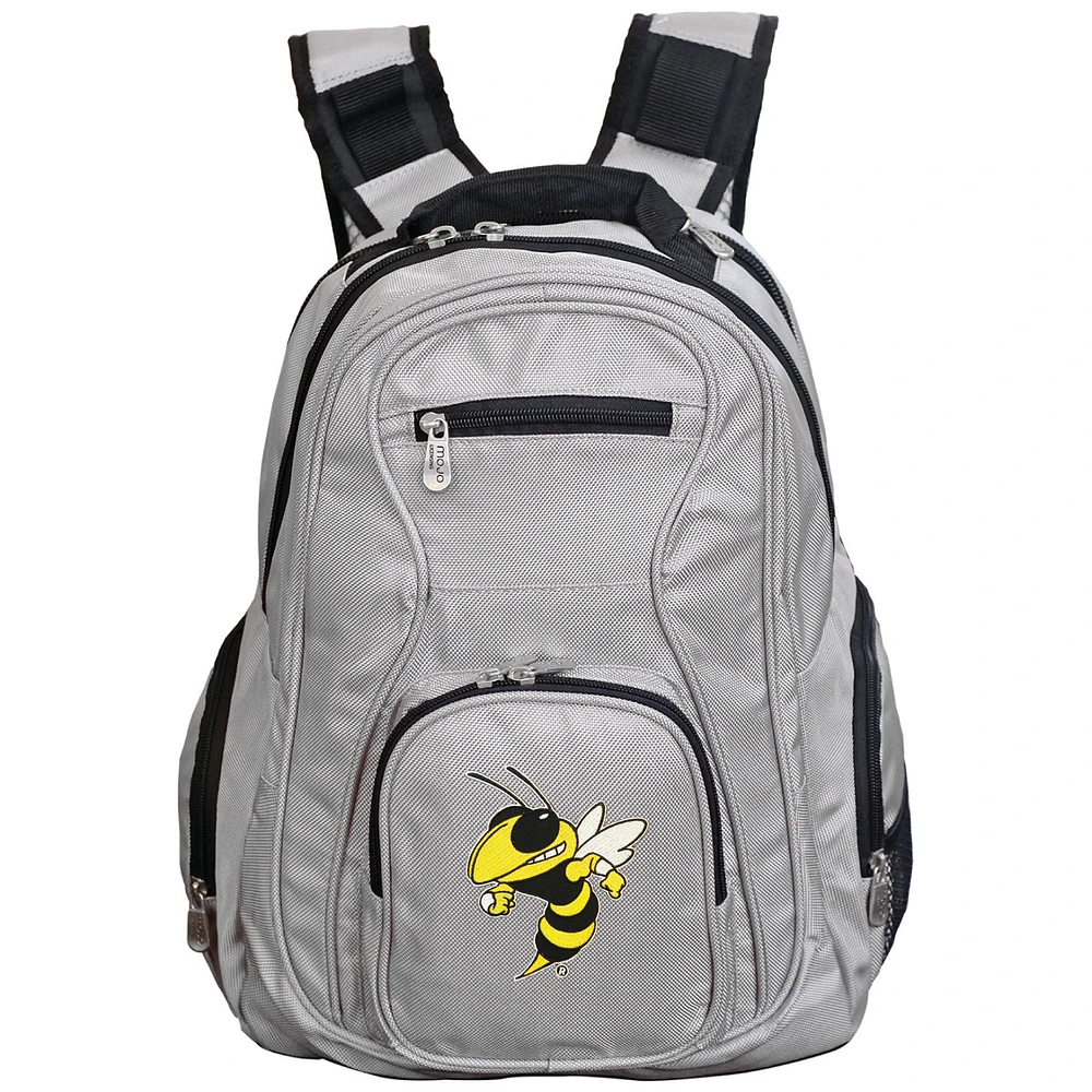 MOJO Gray GA Tech Yellow Jackets Backpack Laptop