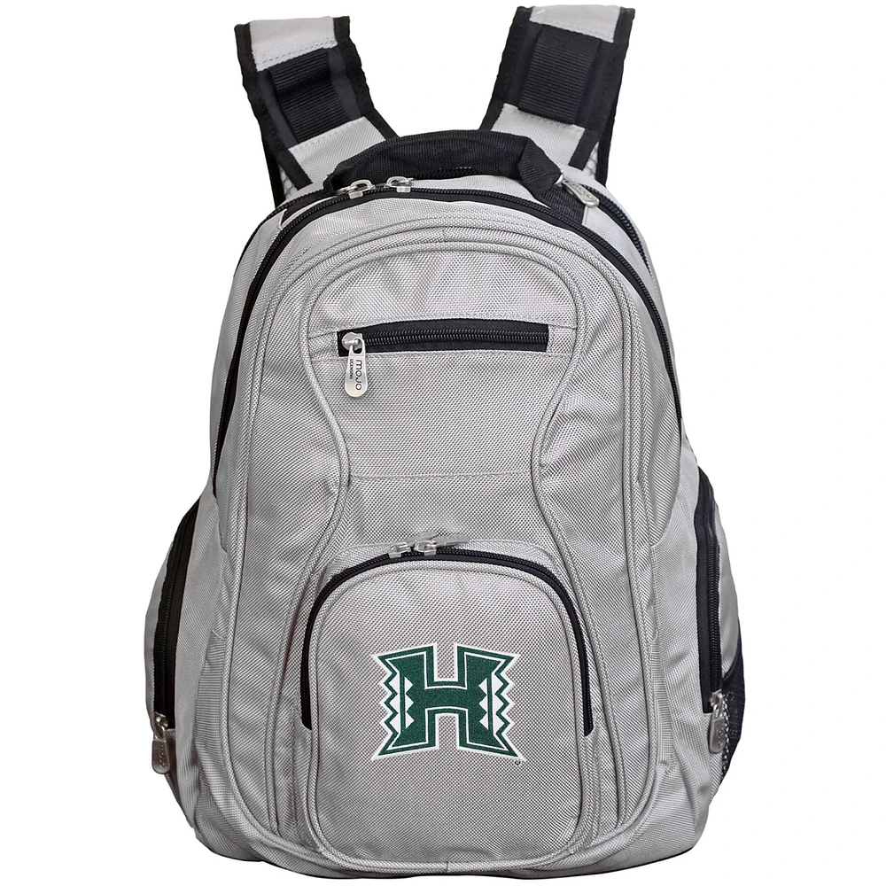 MOJO Gray Hawaii Warriors Backpack Laptop