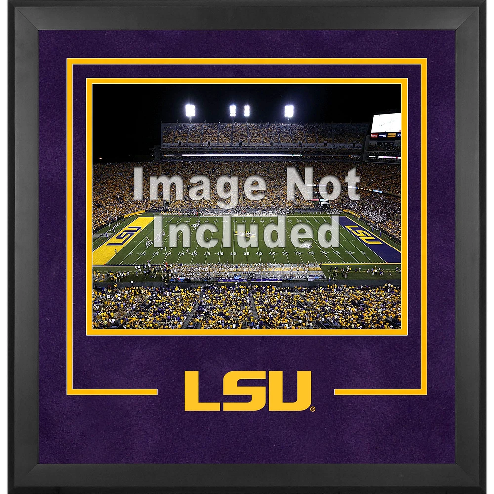 LSU Tigers Deluxe 16'' x 20'' Horizontal Photograph Frame with Team Logo
